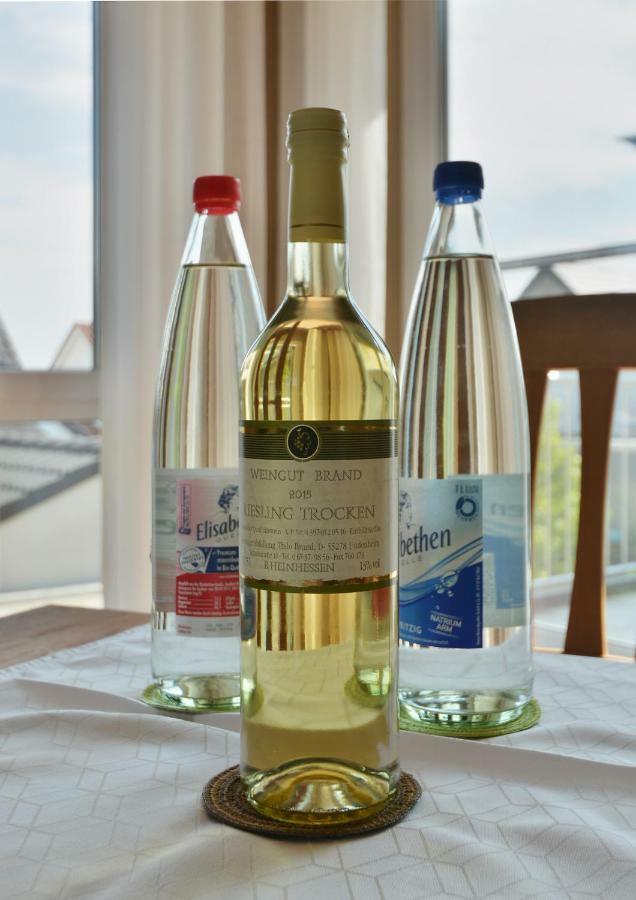 Rieslingstube Bei Britta & Joachim Lejlighed Undenheim Eksteriør billede